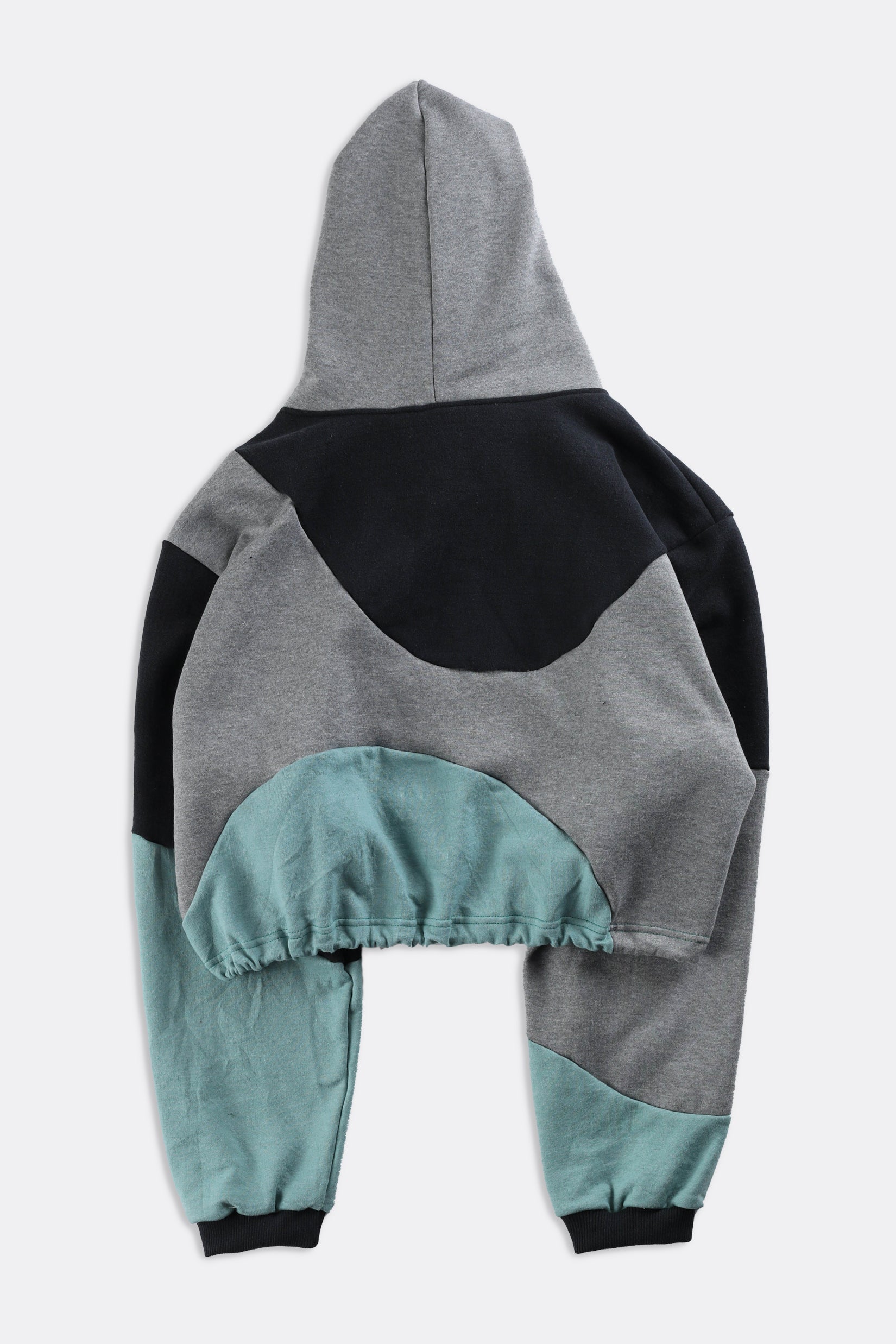 Rework Champion Wave Crop Sweatshirt - L-SWEATERS-Champion-Frankie Collective
