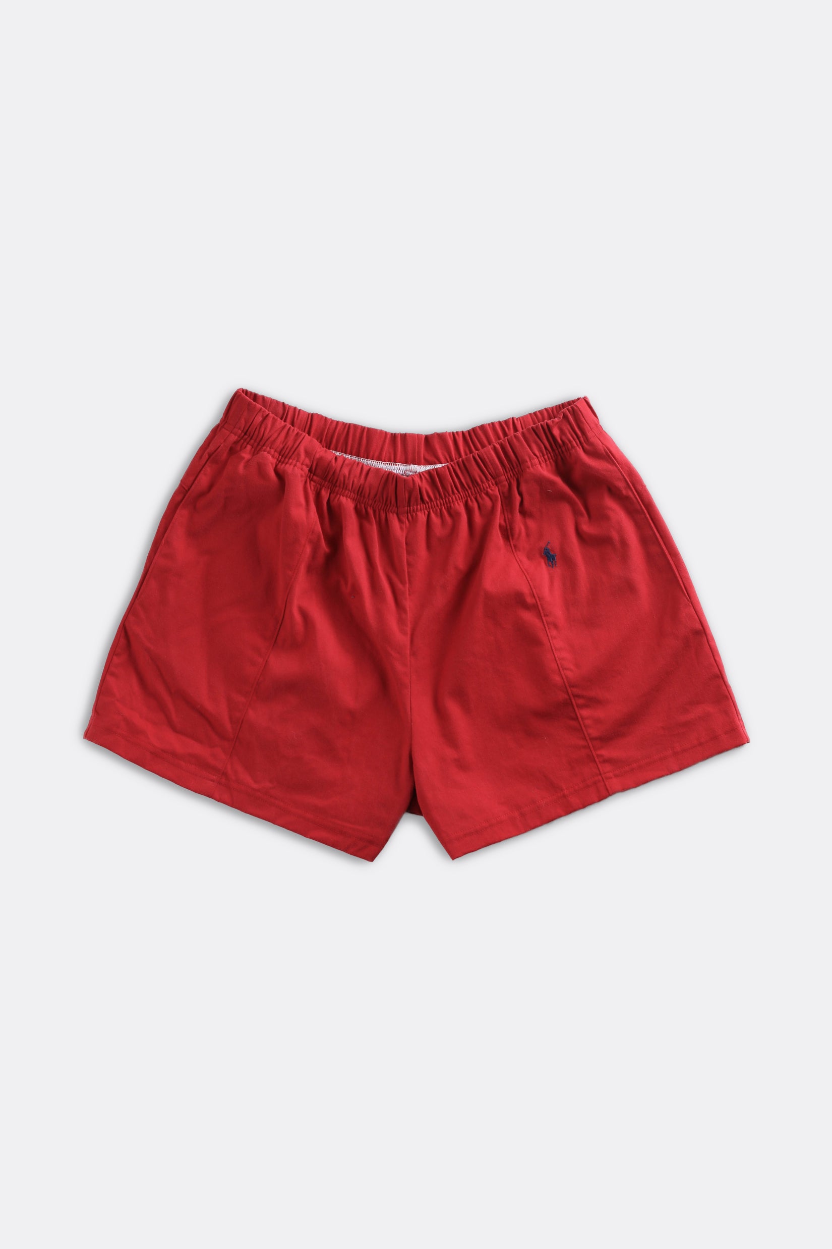 Rework Oxford Mini Boxer Shorts - XL-BOTTOMS-vendor-unknown-Frankie Collective Rare Vintage Streetwear Reworks